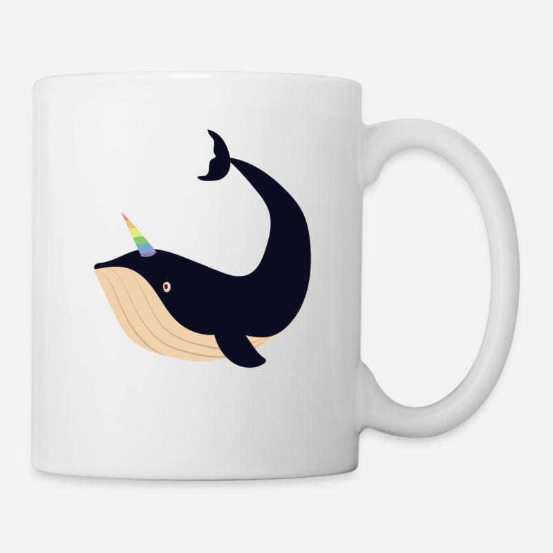 Whale Unicorn - Mug - white