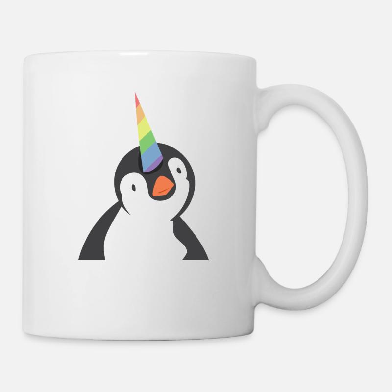 Penguin Unicorn - Mug - white