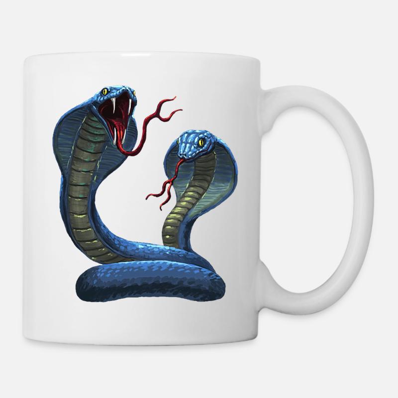 cobra - Tasse - Weiß