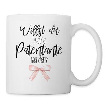 Patentante Rosa - Tasse - Weiß - Rechts