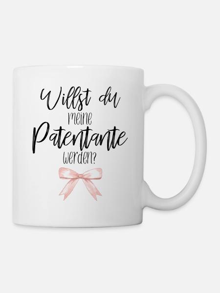 Patentante Rosa - Tasse - Weiß