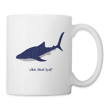 Walhai T-Shirt - Tasse - Weiß - Rechts