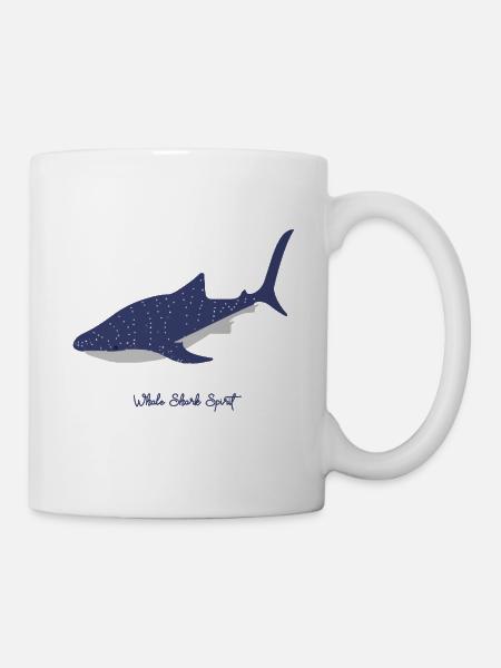Requin Baleine T-shirt - Mug blanc - blanc