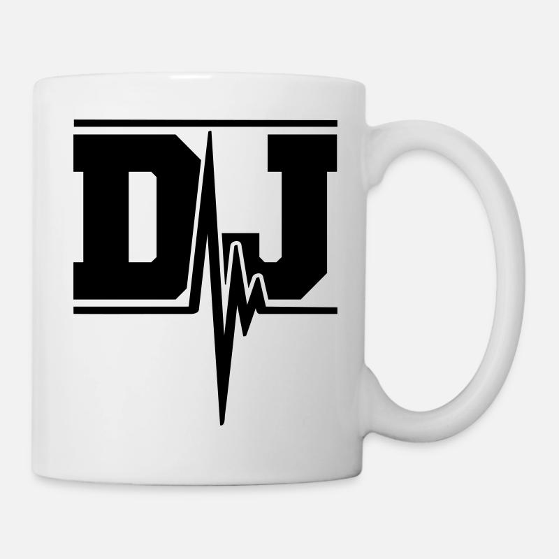 DJ Music Pulse - Mug blanc - blanc