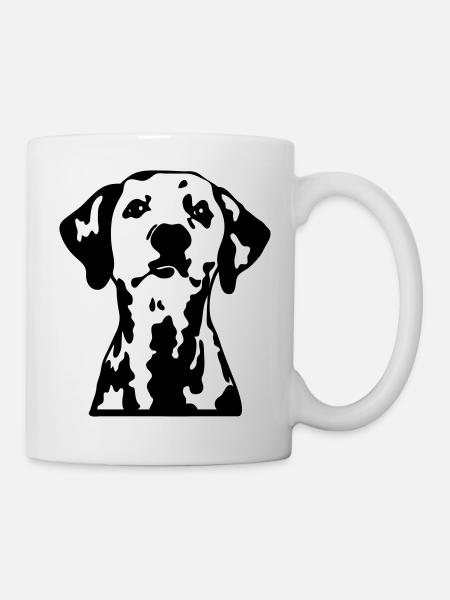 Dalmatiner - Tasse - Weiß