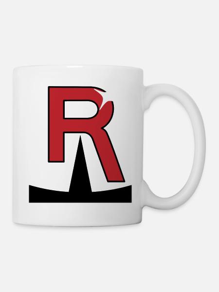Team Rocket Stern - Tasse - Weiß