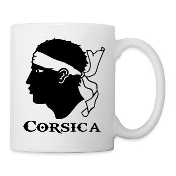 corsica Korsika - Tasse - Weiß - Rechts