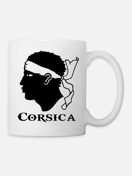 corsica corse - Mug blanc - blanc