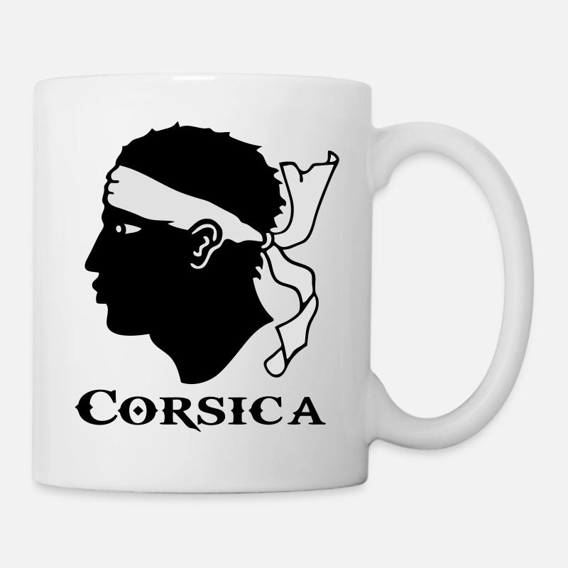 corsica Korsika - Tasse - Weiß