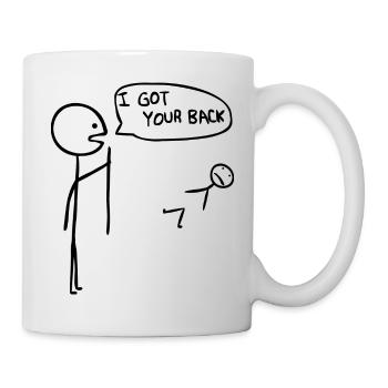 igotyourback - Mug - white - Right