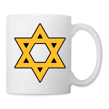 star of david - Mug - white - Right