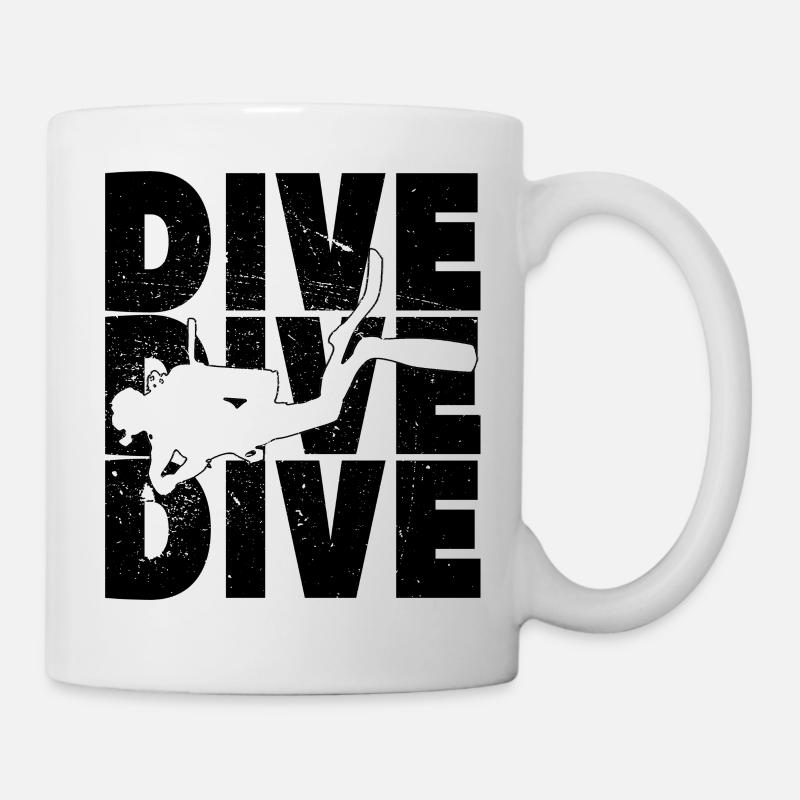 Scuba Dive - Mug - white