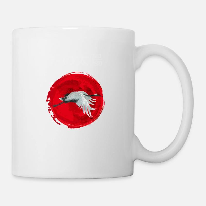 malade du soleil levant - Mug blanc - blanc