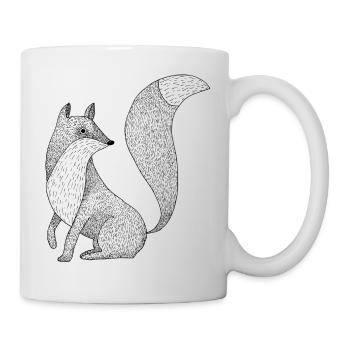 Fox - Mug - white - Right