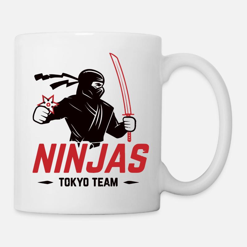 Ninja - Mug blanc - blanc