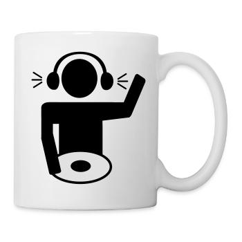 DJ - Tasse - Weiß - Rechts