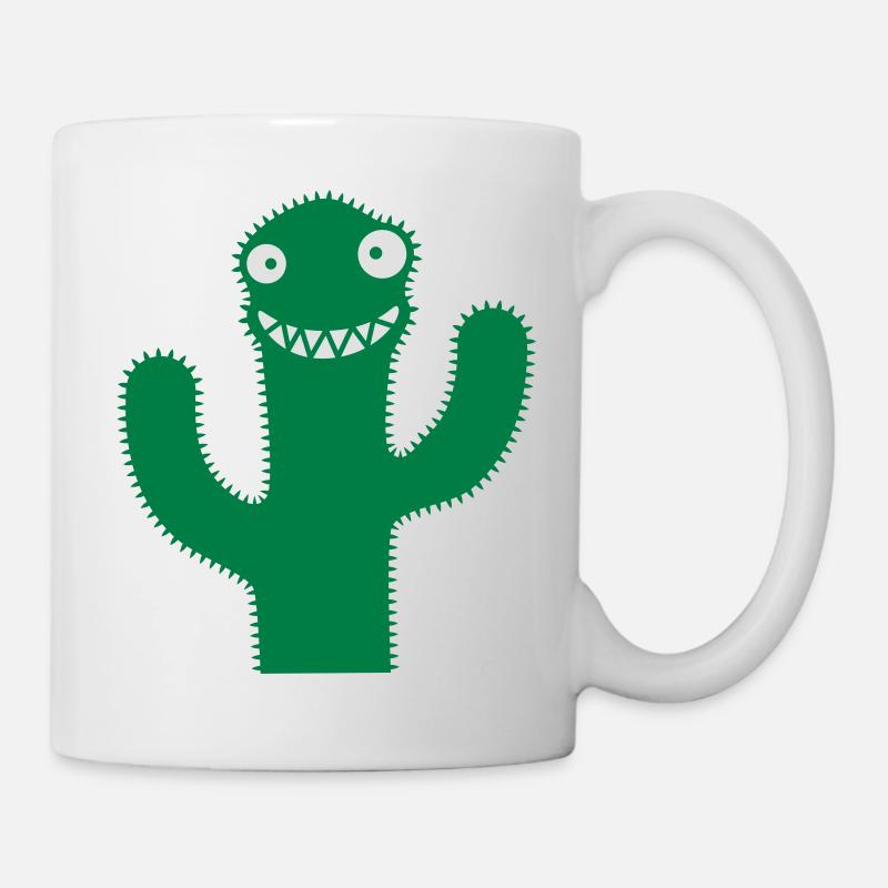 Funny Cactus - Mug blanc - blanc