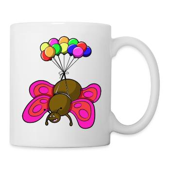 TAKE IT EASY BIG BUTTERFLY - So many ways to fly - Mug - white - Right