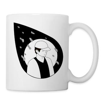 RM Mono Forever Rain - Tasse - Weiß - Rechts