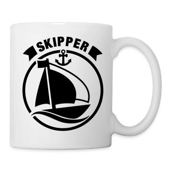 skipper_f1 - Tasse - Weiß - Rechts