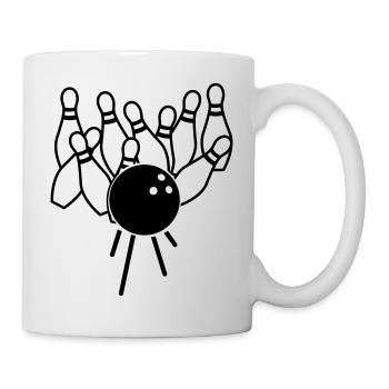 bowling_1___f1 - Tasse - Weiß - Rechts