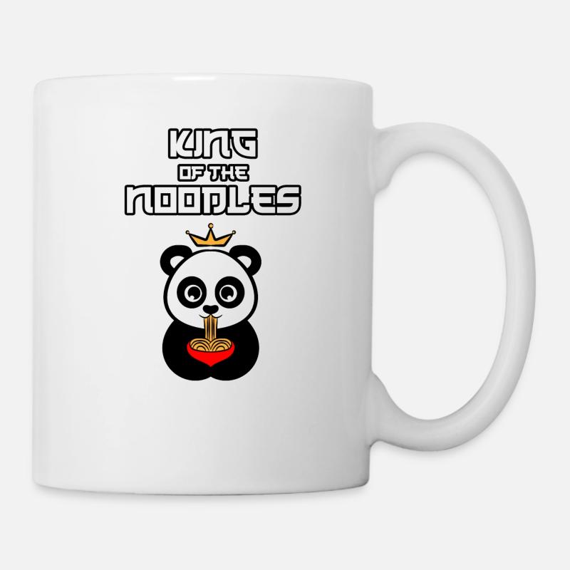 Roi des nouilles - Mug blanc - blanc