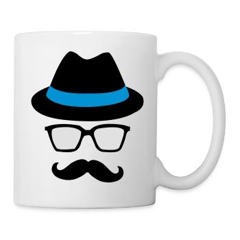 HIPSTER - Tasse - Weiß - Rechts