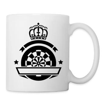 dart_logo__f1 - Mug blanc - blanc - Droite
