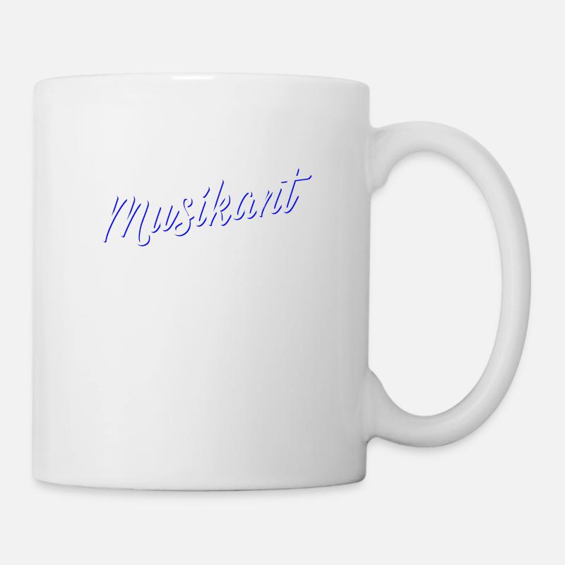Blasmusik Musikant Geschenk · Achtung - Tasse - Weiß
