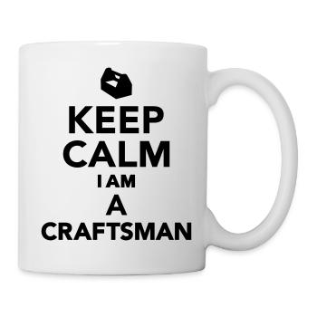 Handwerker - Tasse - Weiß - Rechts