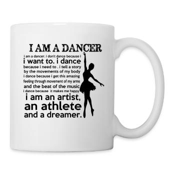 I Am A Dancer - Mug - white - Right