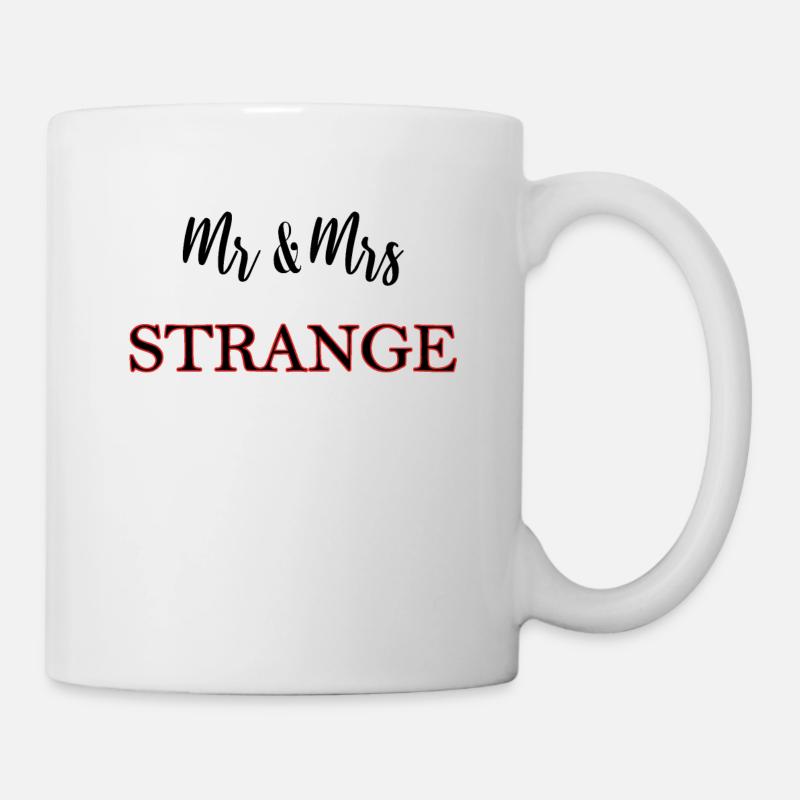 mr and mrs strange - Mug - white