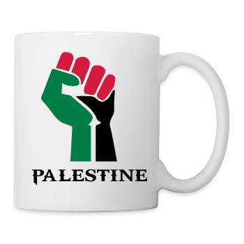 palästinensischen Symbolflagge Palästina - Tasse - Weiß - Rechts