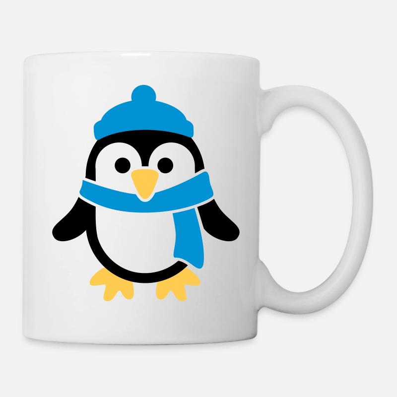 Pinguin - Tasse - Weiß