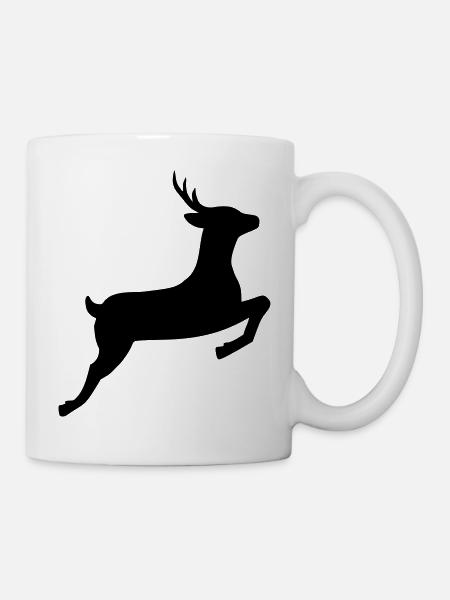 Chevreuil - Mug blanc - blanc