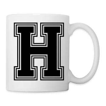 H_Letter_H_(w31) - Mug - white - Right