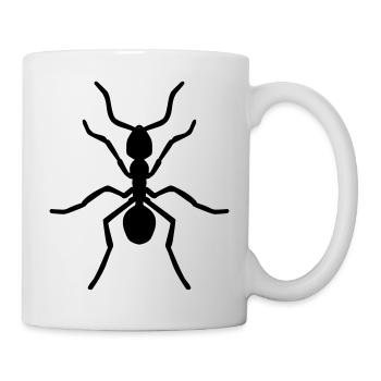 Ameise - Tasse - Weiß - Rechts