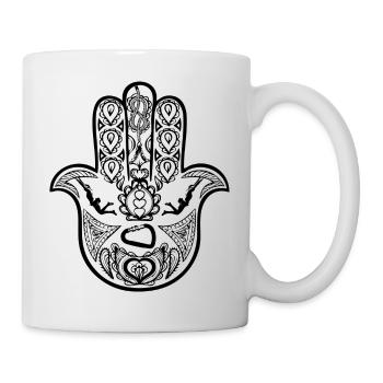 Yoga - climbing - Mug - white - Right