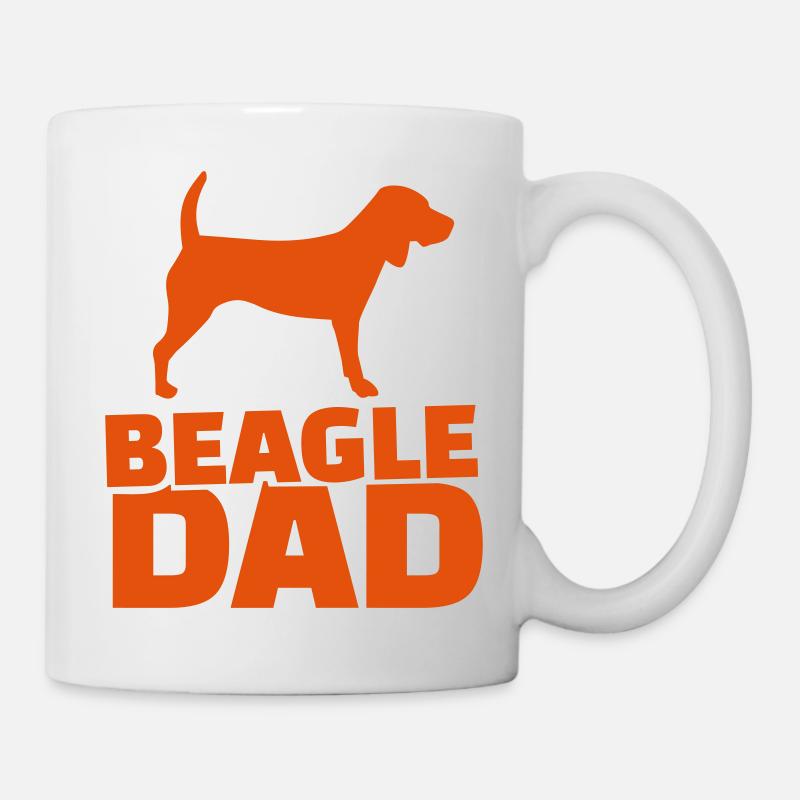 Beagle - Tasse - Weiß