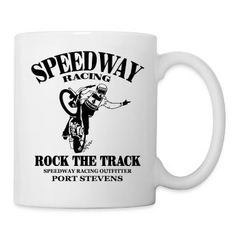 speedway - Tasse - Weiß - Rechts