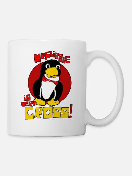 Mr Flibble is very Cross - Mug - white