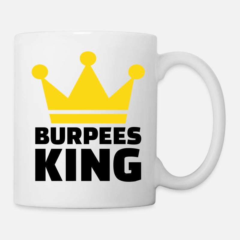 Burpees King - Mug blanc - blanc