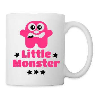 Little Monster petit monstre - Mug blanc - blanc - Droite