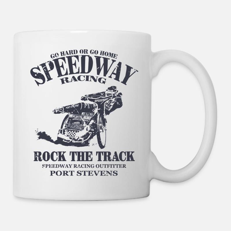 Speedway Racing - Tasse - Weiß