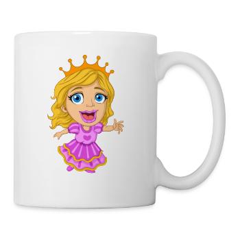 Princess Cartoon Caricature - Mug - white - Right