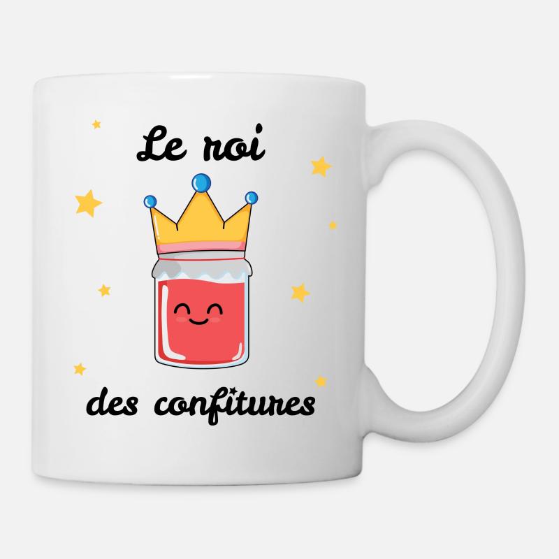 Le roi des confitures - Mug blanc - blanc