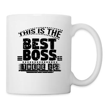 This is the best boss! Gift for the boss - Mug - white - Right