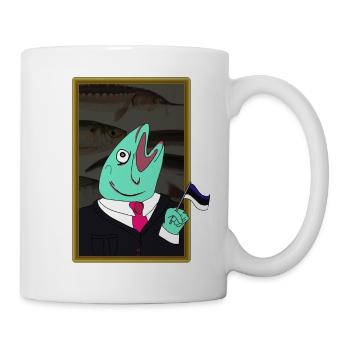 Estonian-fish - Tasse - Weiß - Rechts