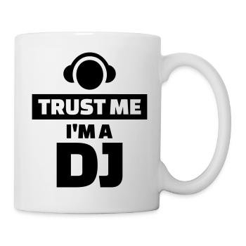 DJ - Tasse - Weiß - Rechts