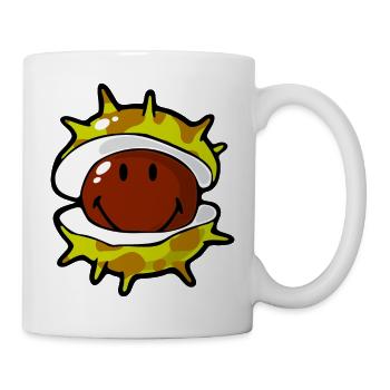 Smiley Conker - Mug - white - Right